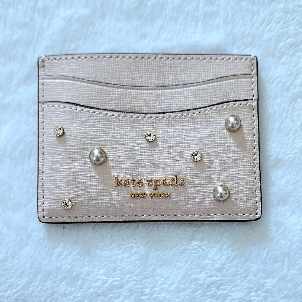 Kate Spade♠️ "Purl Embellished" Card💳 Holder - NWT - Picture 14 of 15